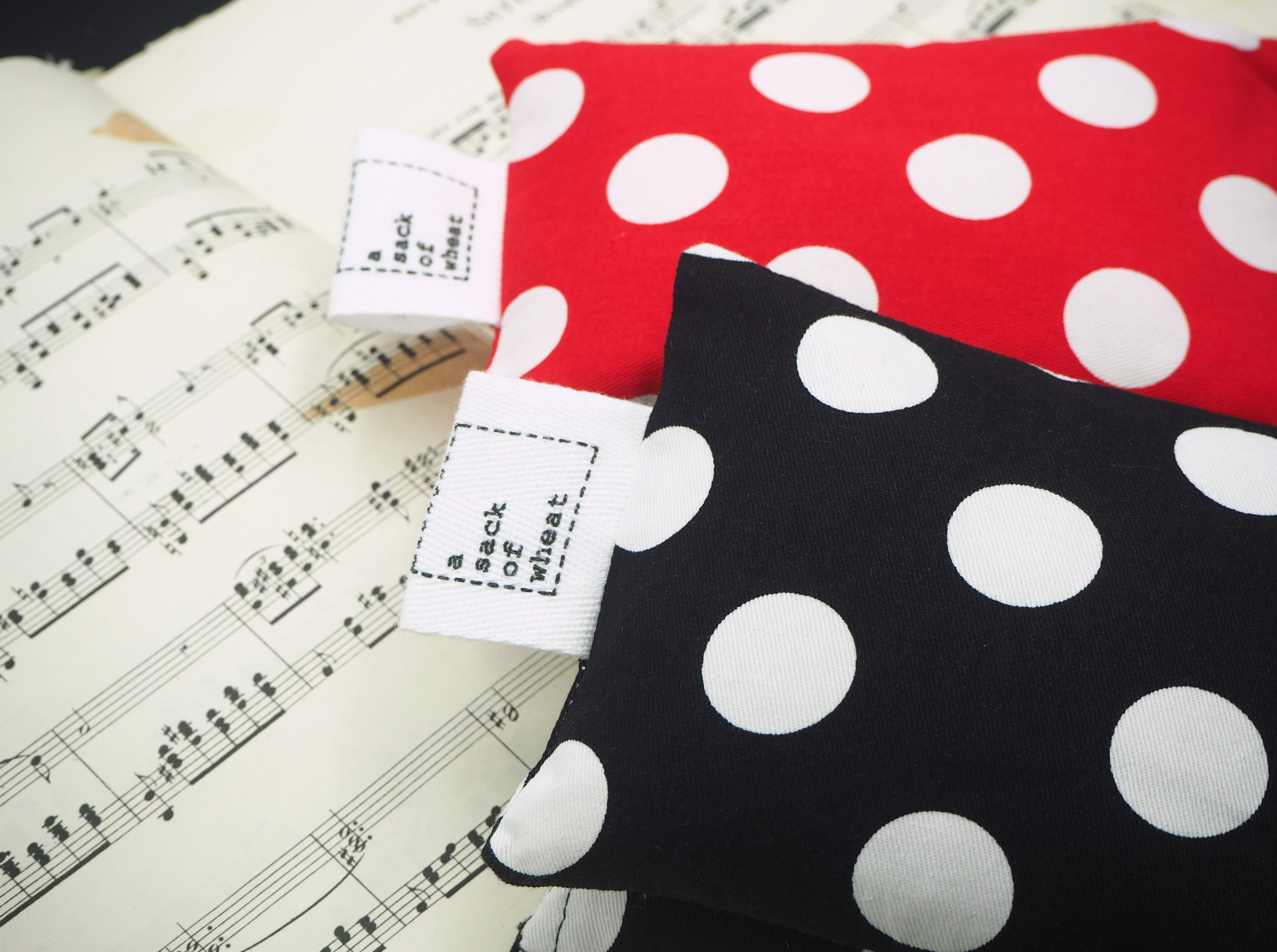 Wheat Bag - Heat Pack - Classic Red & White Polka Dots - A Sack Of Wheat