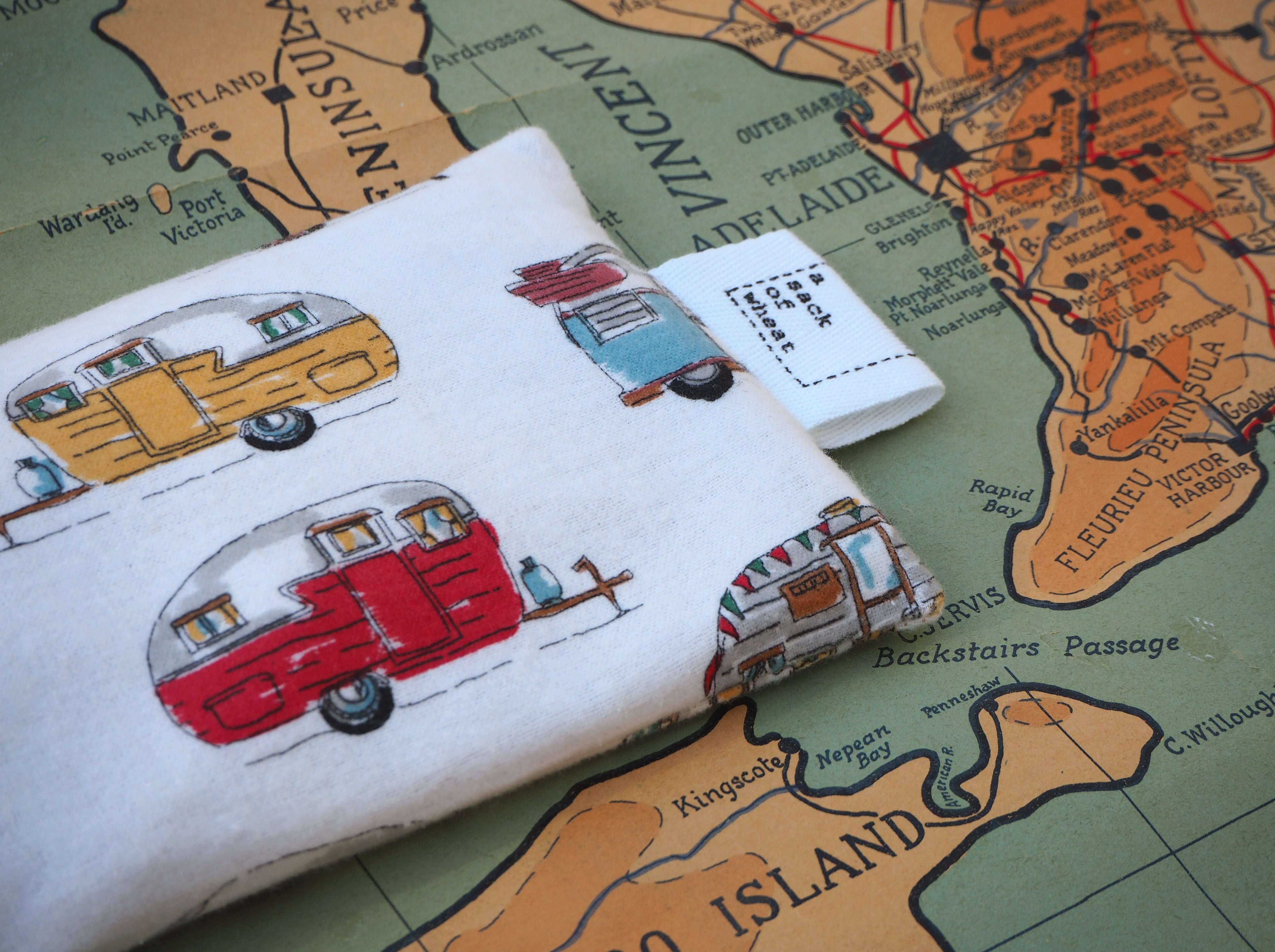 All-Natural Wheat Bag - My Retro Caravan | A Sack Of Wheat